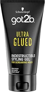 Got2b Ultra Glued Invincible Styling Gel, 6-Ounce