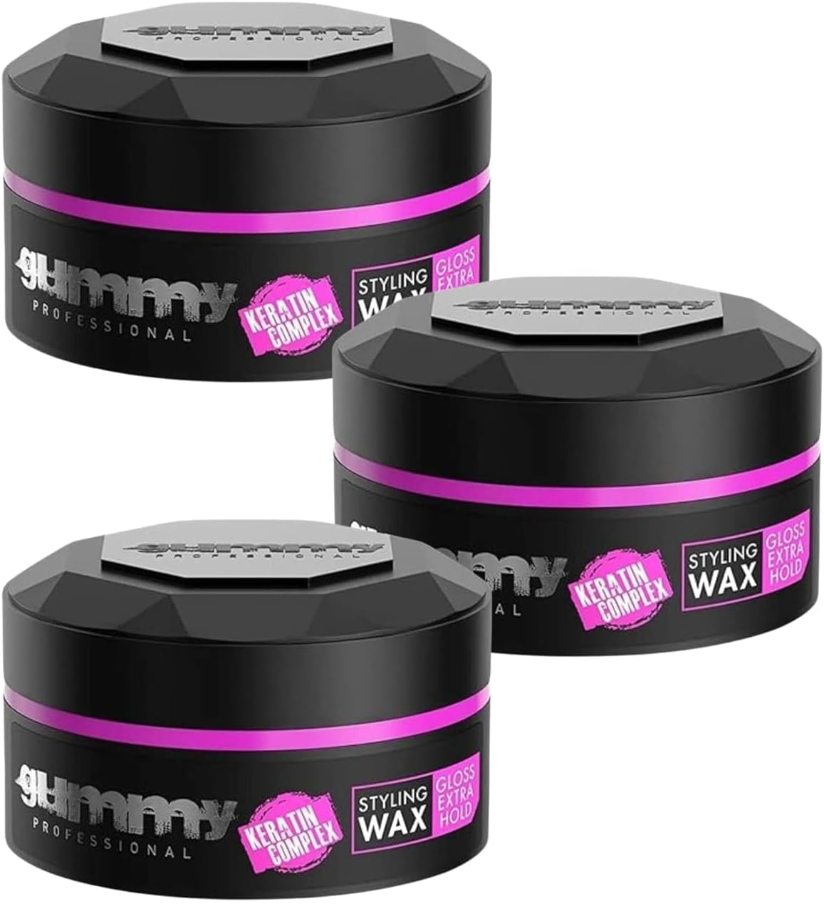 Gummy Styling Wax Gloss Extra Hold - 150 ml