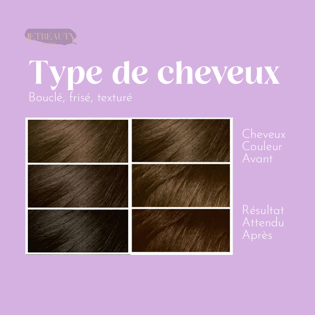 Dunkle und schöne Kastanienblond Haarfarbe Nr. 380