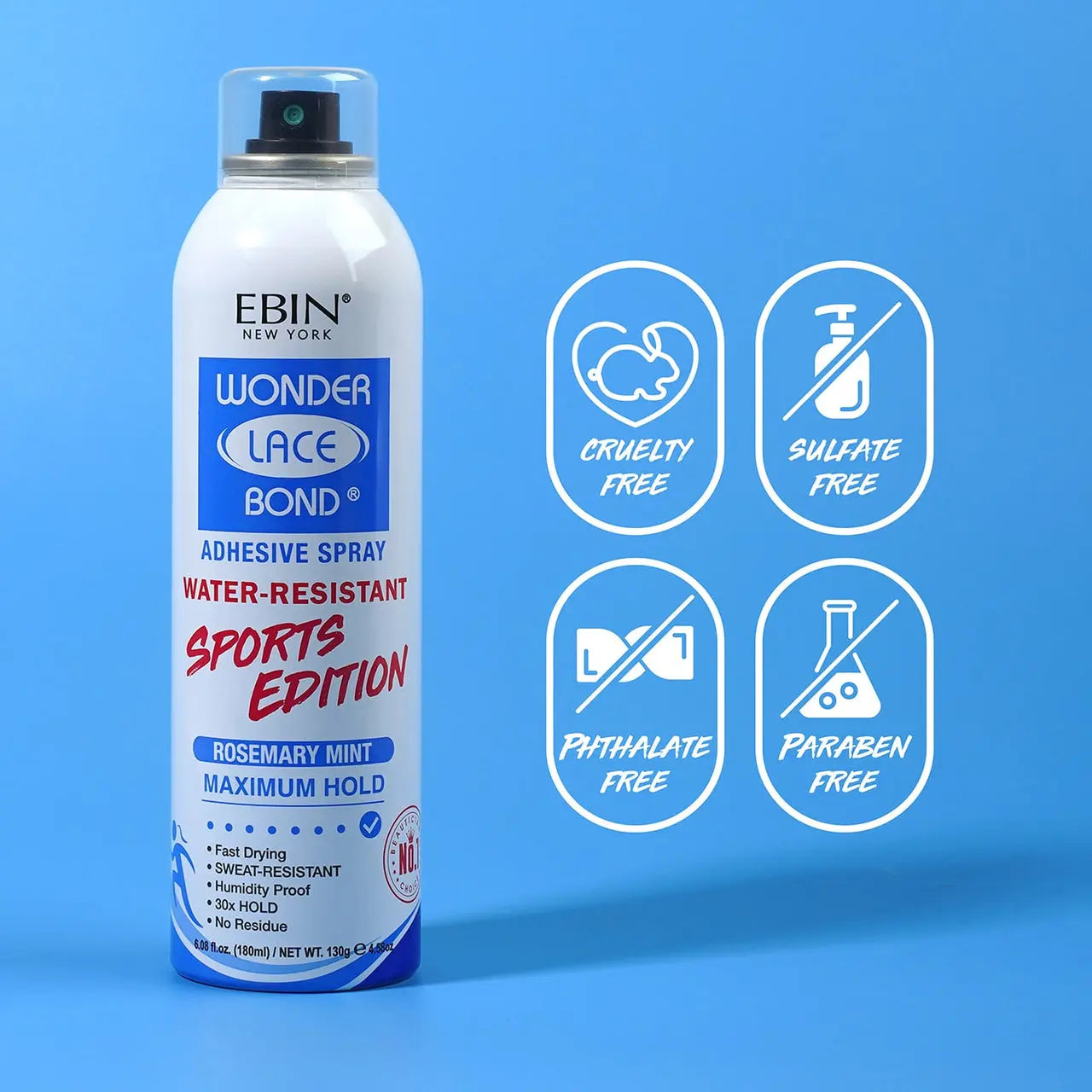 EBIN Wonder holding spray Lace Spray SPORT EDITION