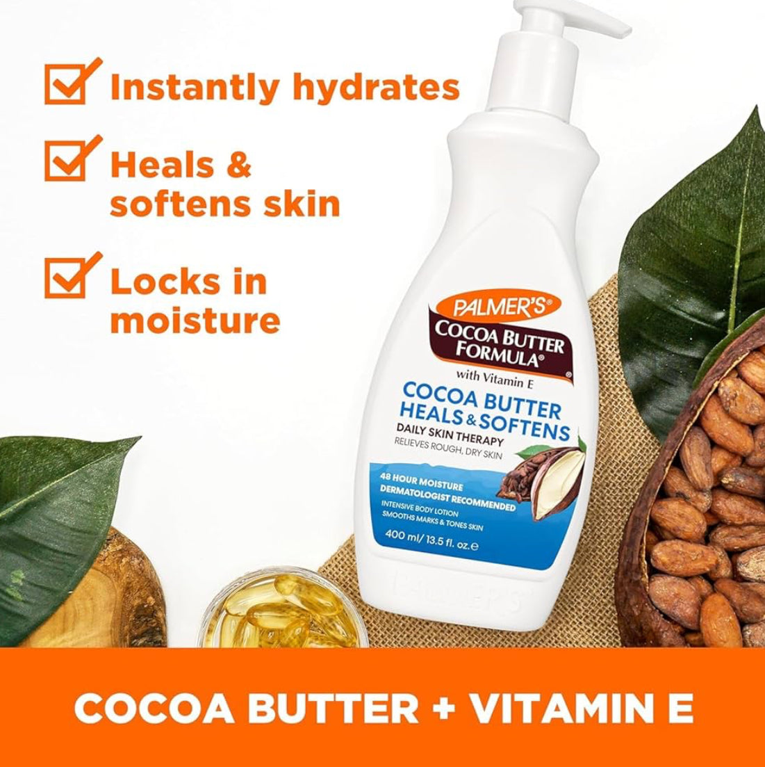 Palmer's Cocoa Butter Formula® Lait Corps Hydratant 400 ml