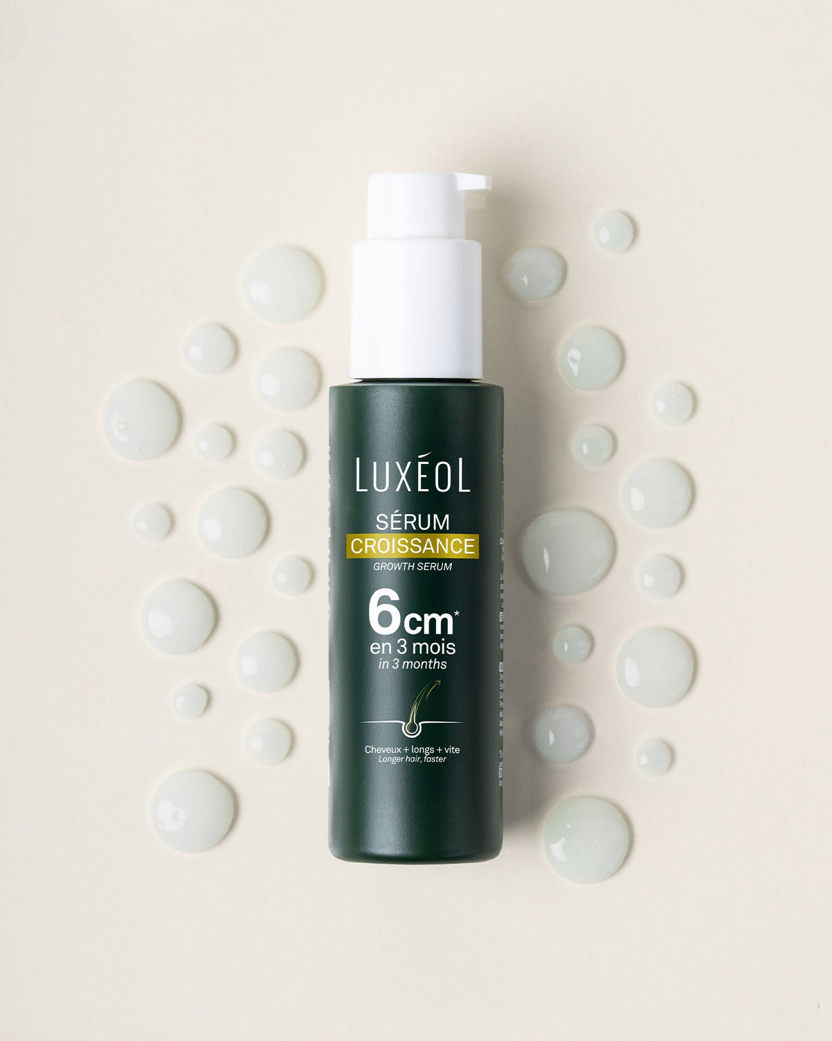 Luxéol Sérum Croissance application