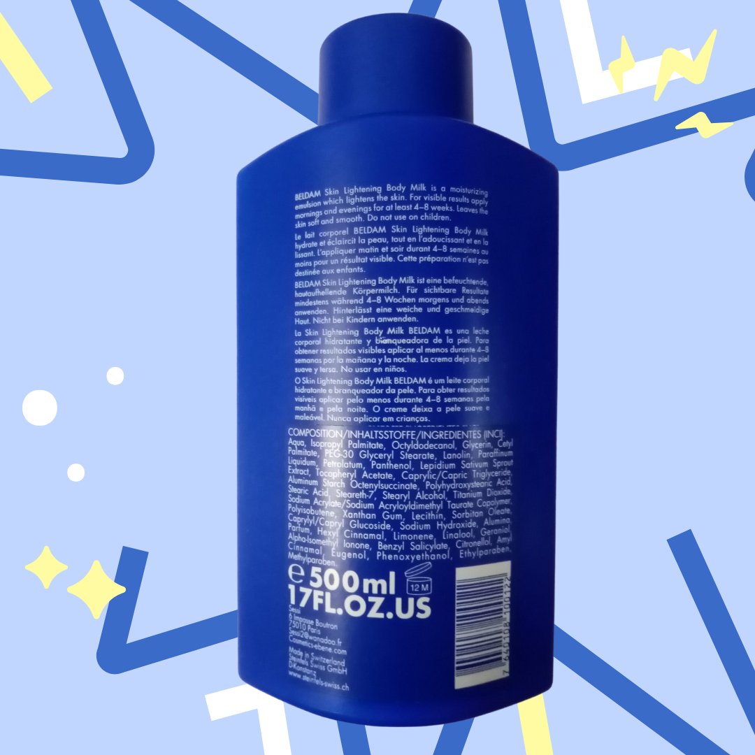 Beldam Body Premium Feuchtigkeitscreme | vertieft und revitalisiert Ihre Haut | 500 ml