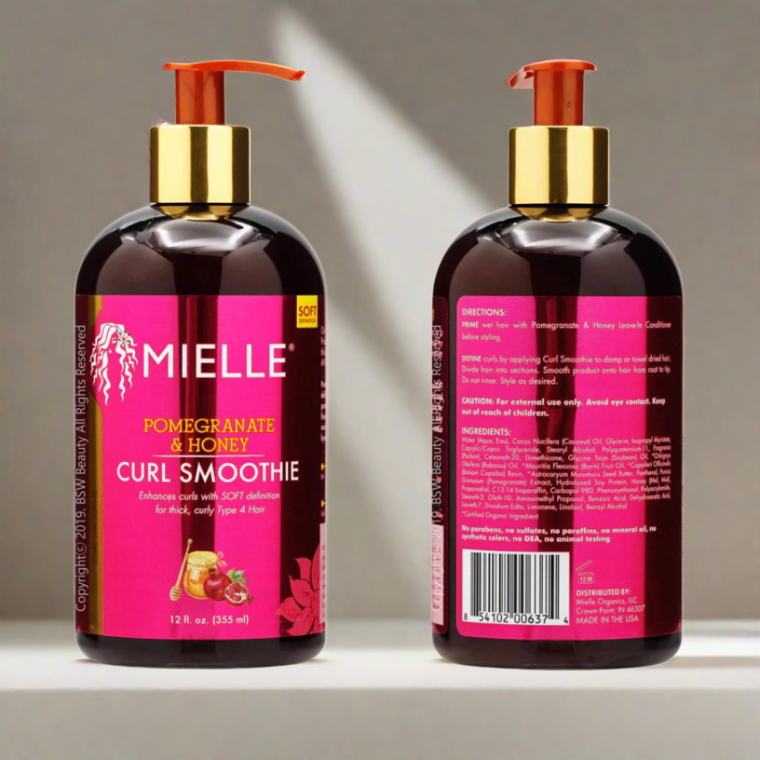 Mielle Curl Smoothie GRANATAPFEL & HONIG – 12oz