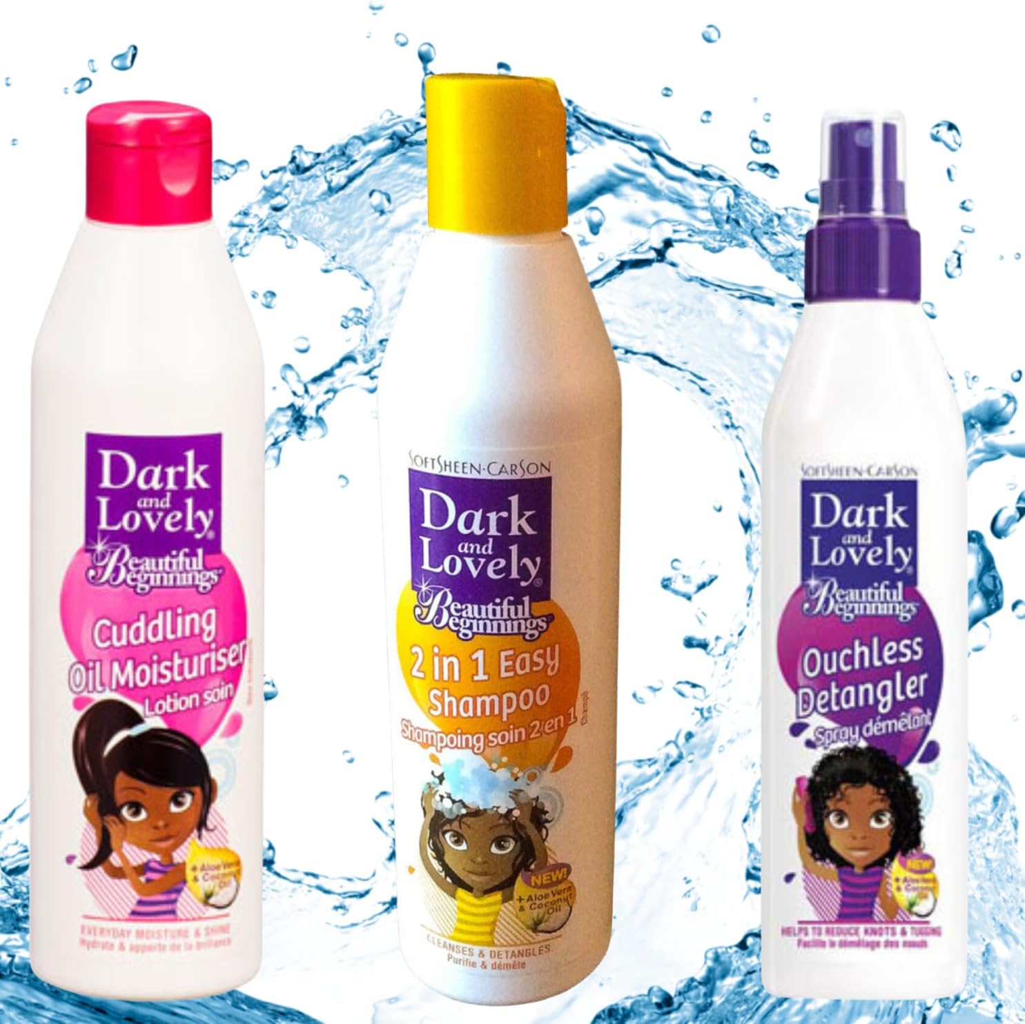Dark & Lovely Beautiful Beginnings Set de 3 Produits par Beautiful Beginnings