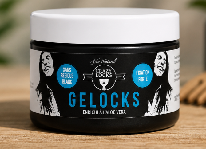Schwarzes Gel für Locken, angereichert mit Aloe Vera mit 100 % natürlicher Zusammensetzung, 300 ml