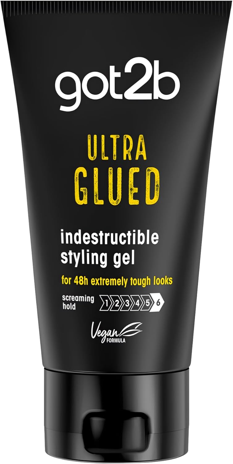 got2b Ultra Glued Gel Coiffant Fixation Extrême – Tenue Invincible 170g