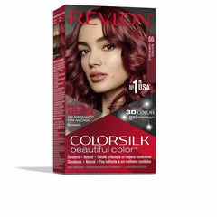 Teinture permanente Revlon Colorsilk Nº 66 Cherry red Sans ammoniaque