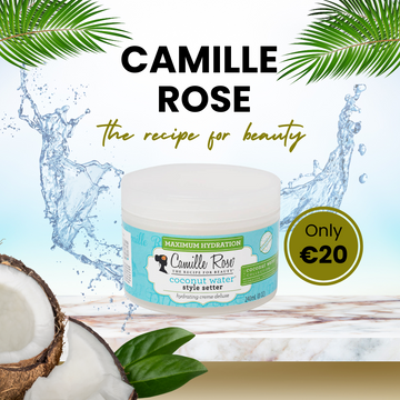 Camille rose naturals: coconut water, style setter (crème coiffante hydratante)
