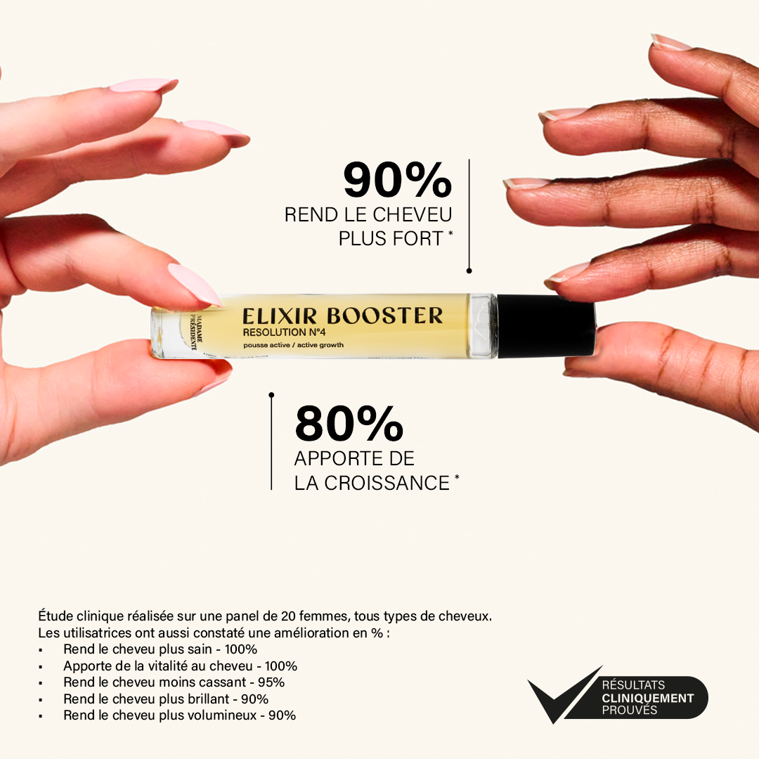 Résolution N°4 Elixir Booster Cheveux Roll-on formule