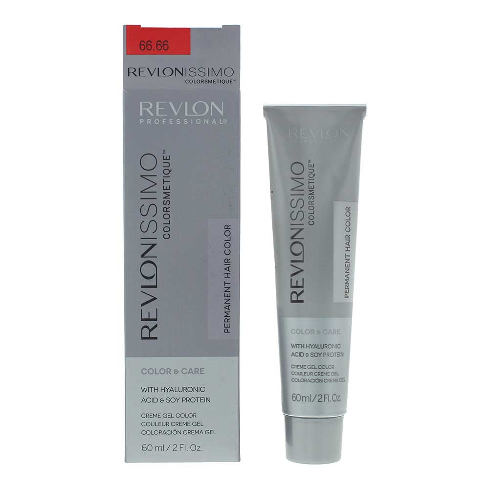 Revlon, Revlonissimo Colorsmetique, Teinture permanente pour cheveux, 66.66 Intense Purple Red, 60 ml