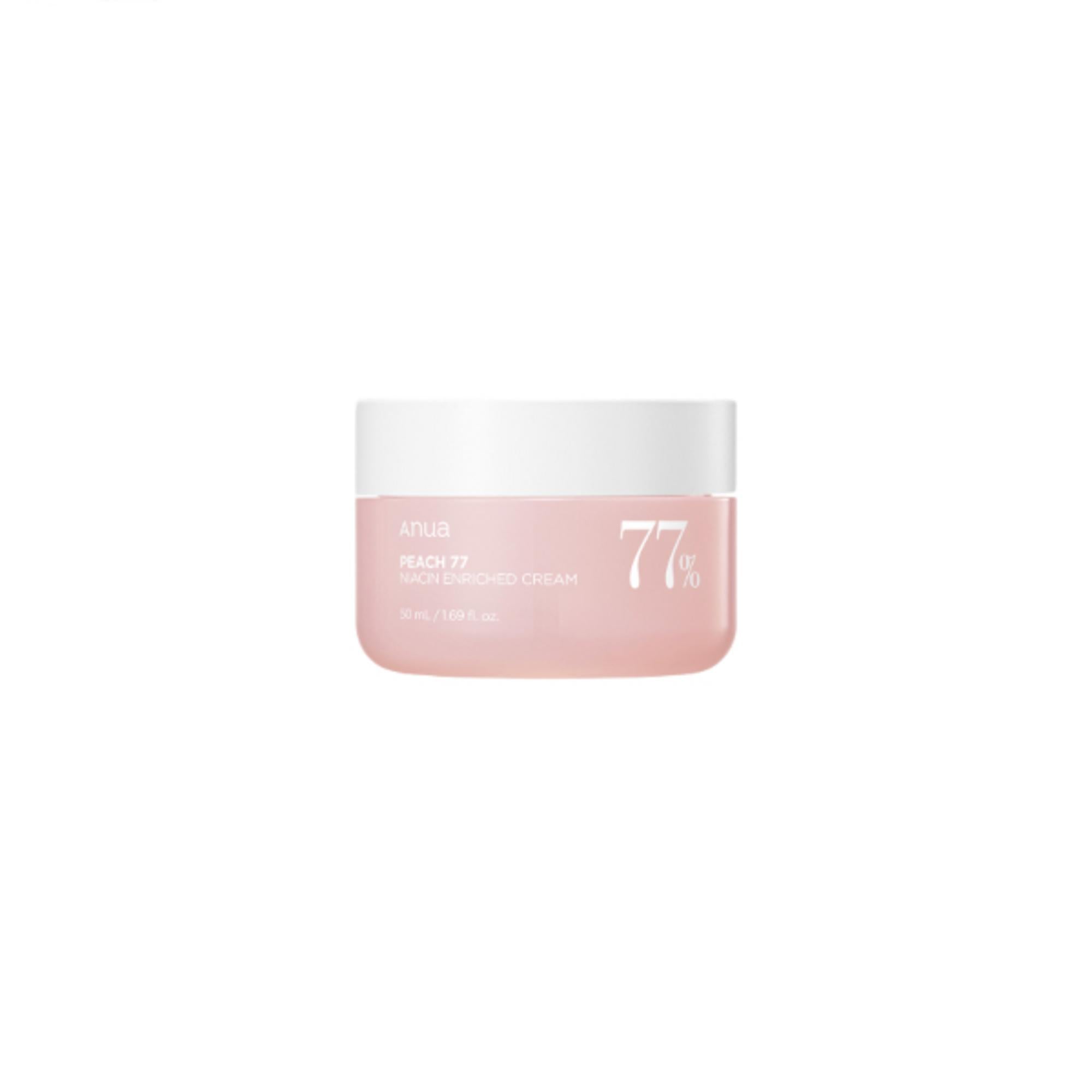 Anua, Peach 77%, Niacinamide, Hydratant, Crème, Pour le visage, 50 ml