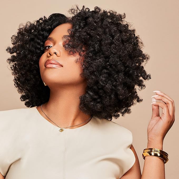 African Pride Moisture Miracle Mousse for Curly Hair with Rose Water and Argan Oil, Flexible Hold, Enhances Curls, Creates Wave Patterns, No Residue, Deep Moisture,