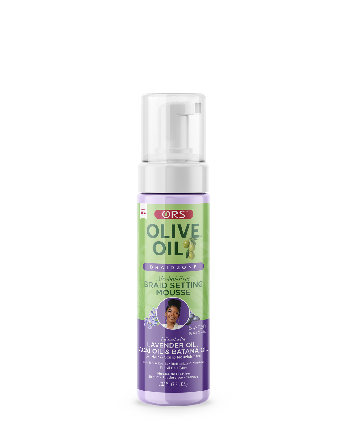ORS Olive Oil Braidzone mousse de fixation pour tresses 207ml