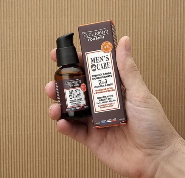 Huile à Barbe Nourrissante Homme - Evoludem