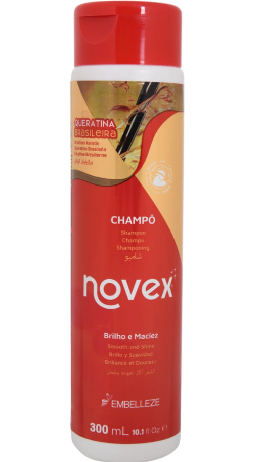 Novex Shampoing réparateur pour cheveux abimés - 300ml