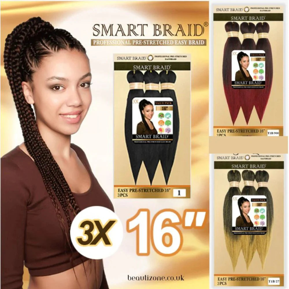 Smart Braid Pre-Stretched Synthetic Braid - 3 X 16"