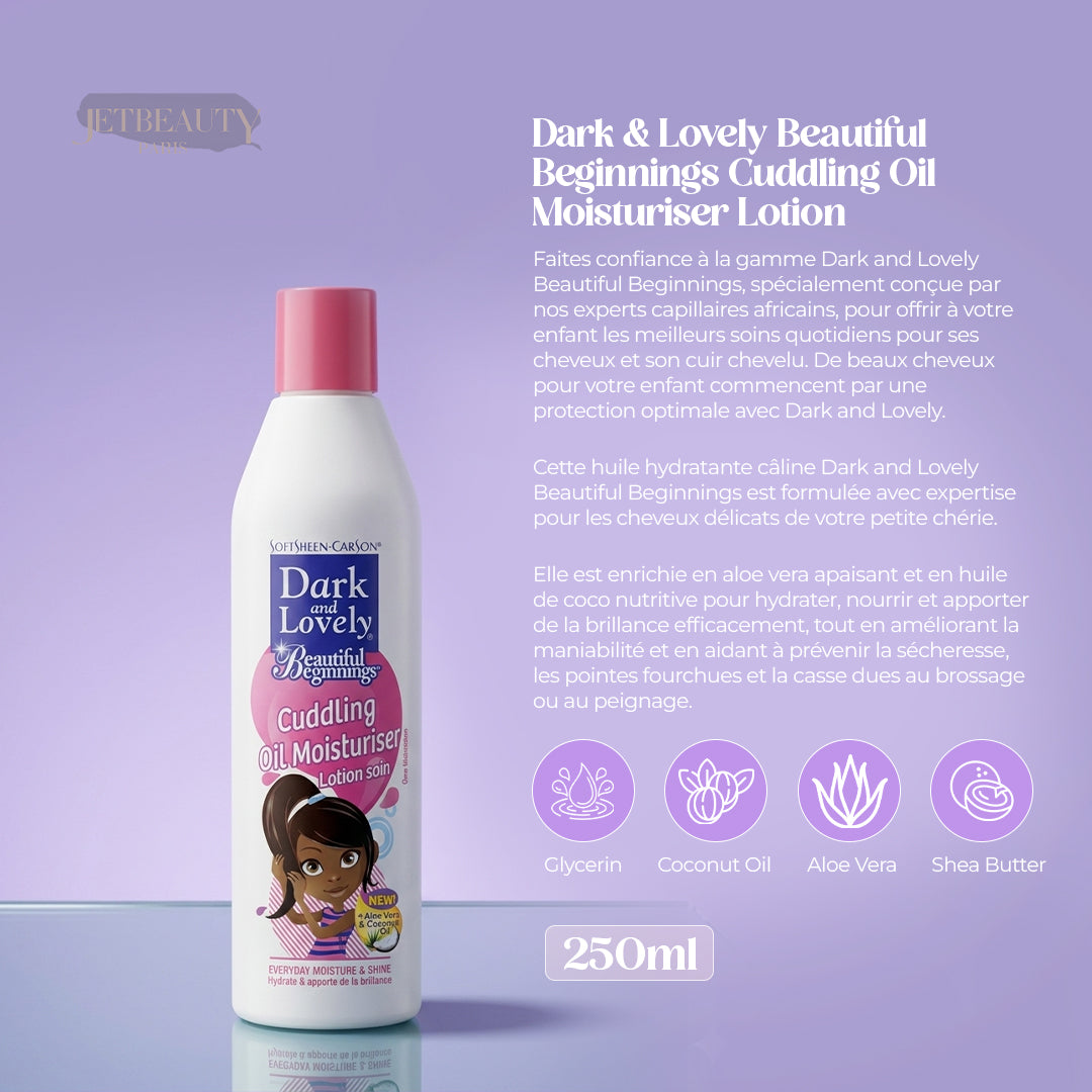 dark and lovely lotion soin Beautiful Beginnings Lotion Soin enfant | 250ml