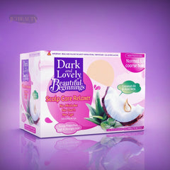 Dark and Lovely Beautiful Beginnings Défrisant scalp care relaxer sans soude | Cheveux normal