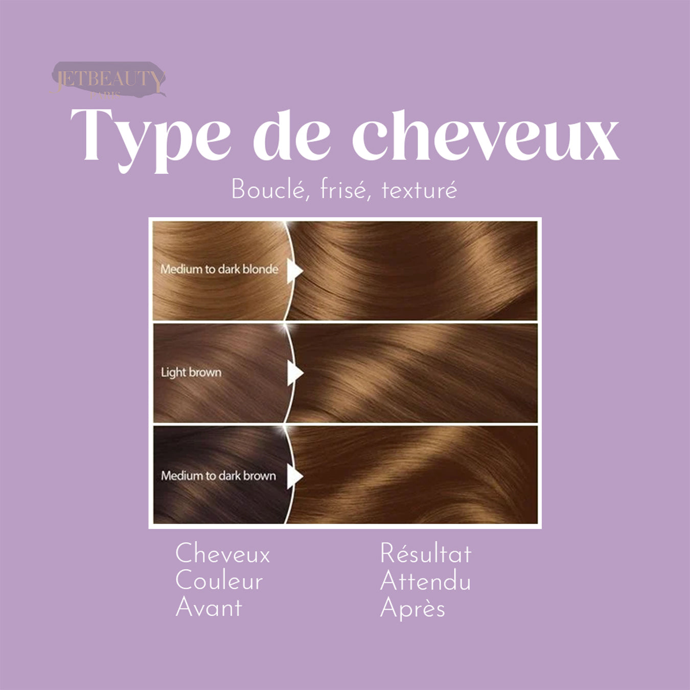 Dark and lovely  Coloration Châtain Doré Golden Brown Hair N°377