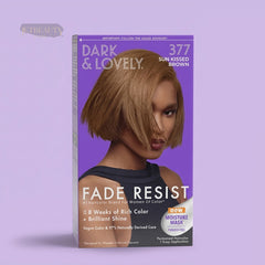 Dark and lovely  Coloration Châtain Doré Golden Brown Hair N°377