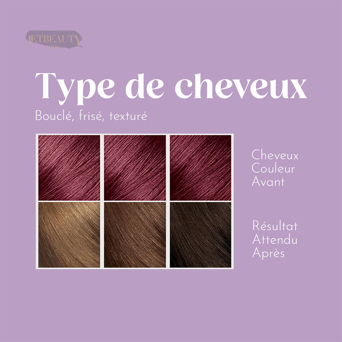Dark and lovely “rich auburn” coloring N°374