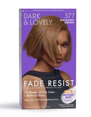 Dark and lovely Golden Brown Hair Color N°377