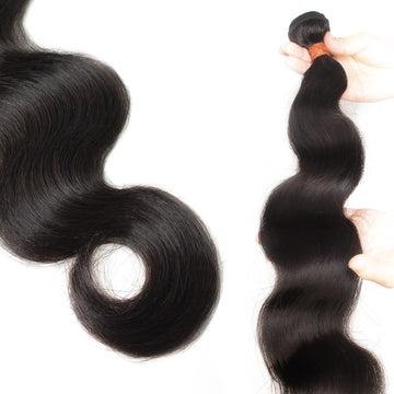 Extensions de Cheveux Brésiliens Ondulés Remy, 8-30 Pouces : Lot de 1