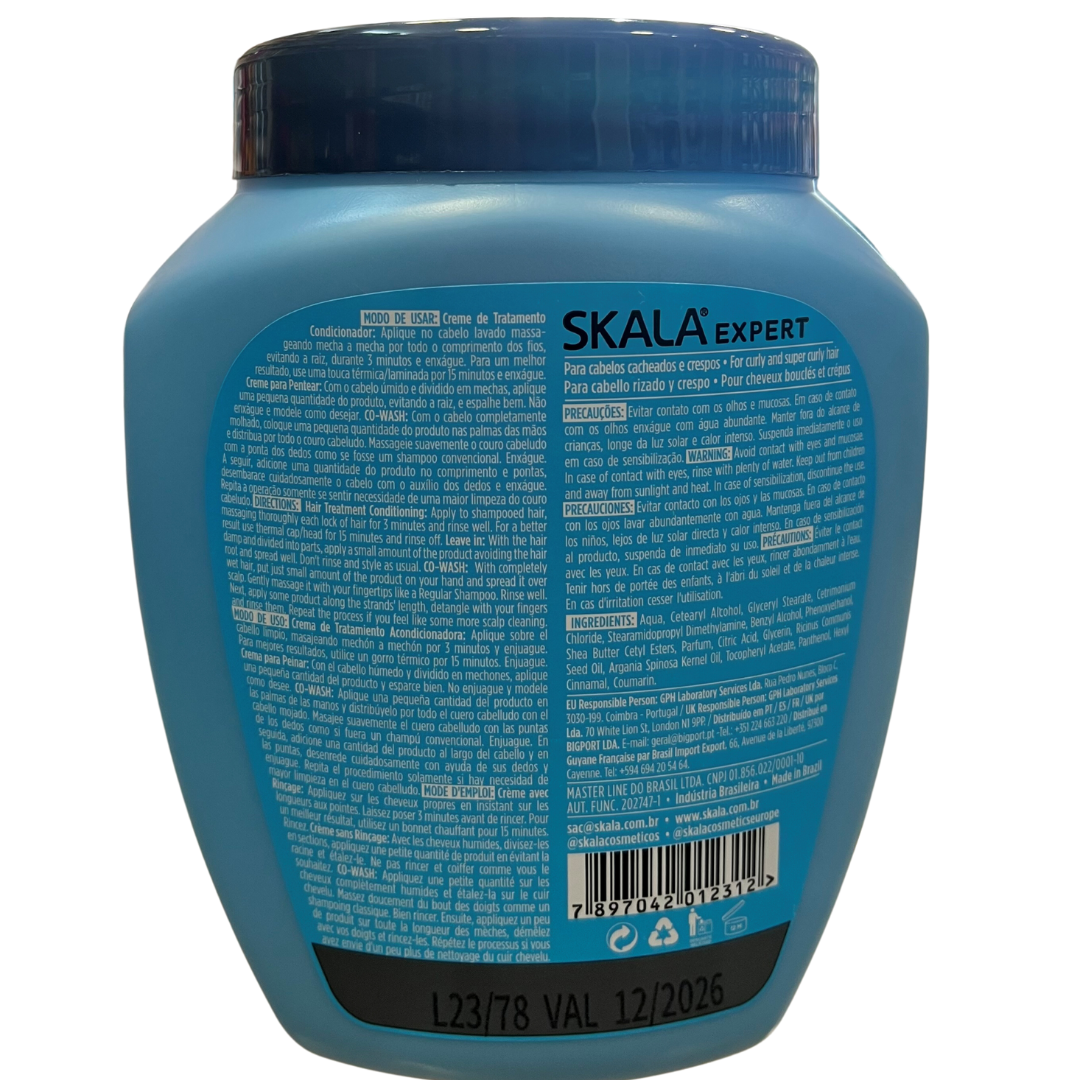 Skala Crème Capillaire Plus Boucles | 1KG