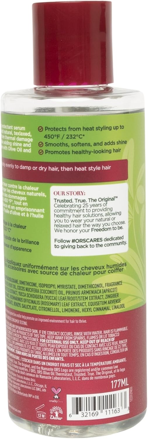 ORS Sérum Thermo Protecteur Olive 177 ml