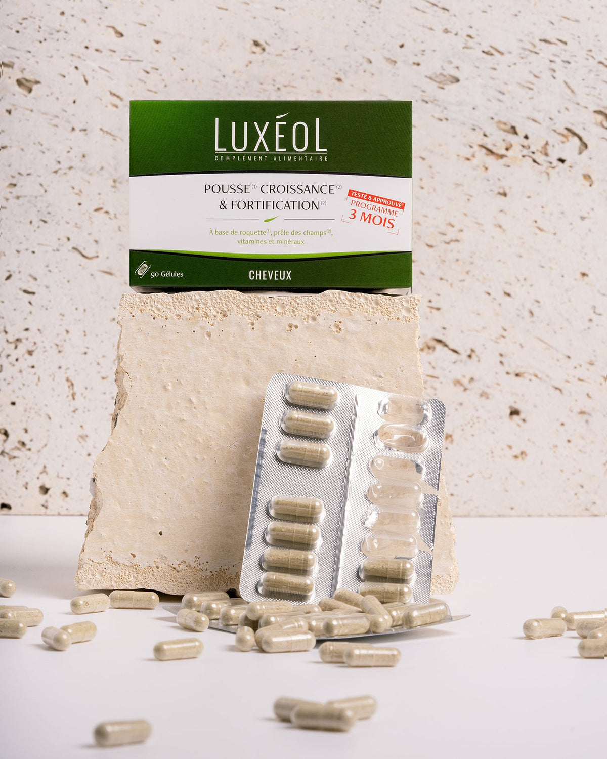 Luxéol Pousse Croissance & Fortification gélules