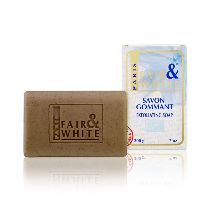 Fair and White Savon gommant et nettoyant pour exfolier en douceur | 200g