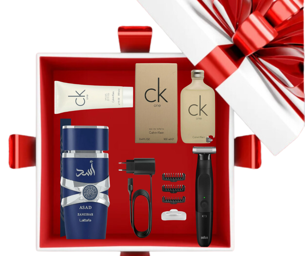 Box 3: Coffret Élégance Homme – Yara Blue Zanzibar & Classiques Intemporels