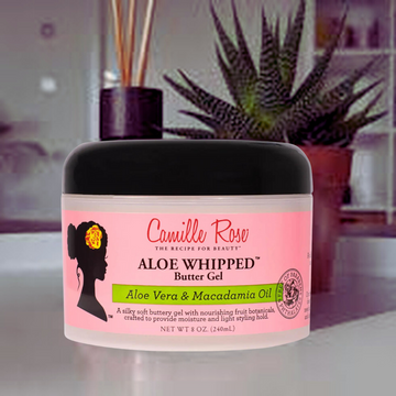 Camille Rose Naturals: Aloe Whipped Butter Gel 8oz