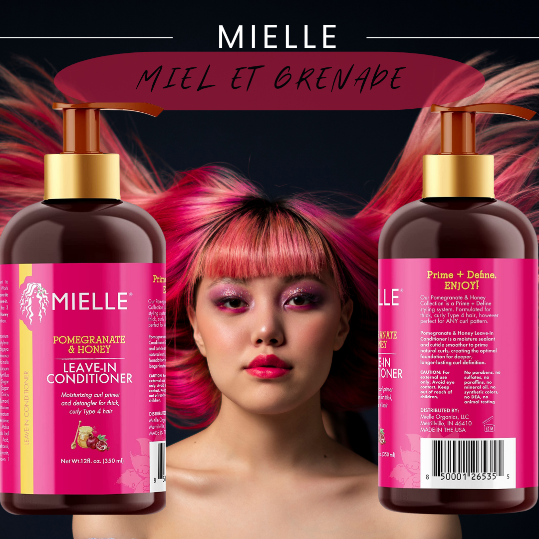 Mielle Organics Leave-In Conditioner | sans rinçage | 12oz