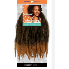 H'adora Kinky Long 24 X3 | conçue en cheveux synthétiques de haute qualité