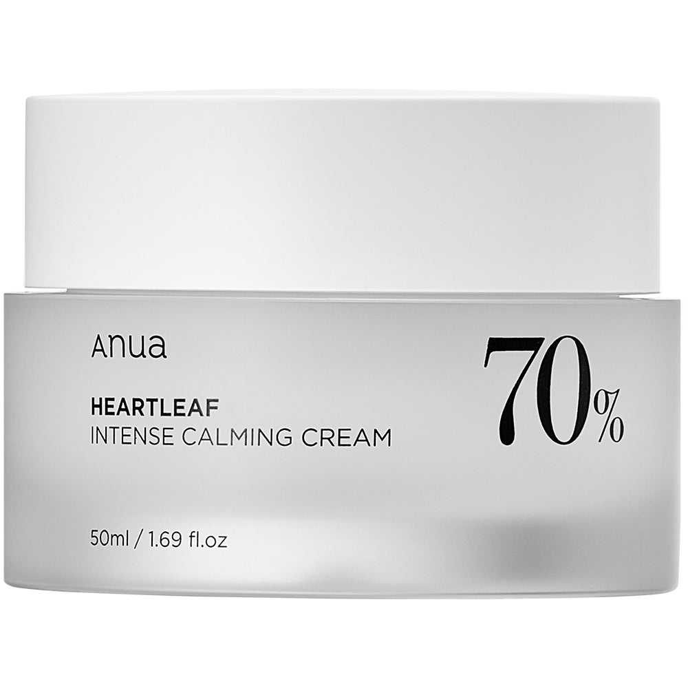 Anua, Heartleaf 70%, Apaisant, Crème, Pour le visage, 50 ml