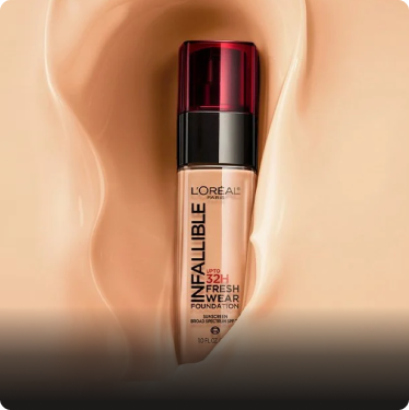 Base de Maquillage Crémeuse L'Oreal Make Up Infaillible Fresh Wear H Nº 225 Spf 25 30 ml