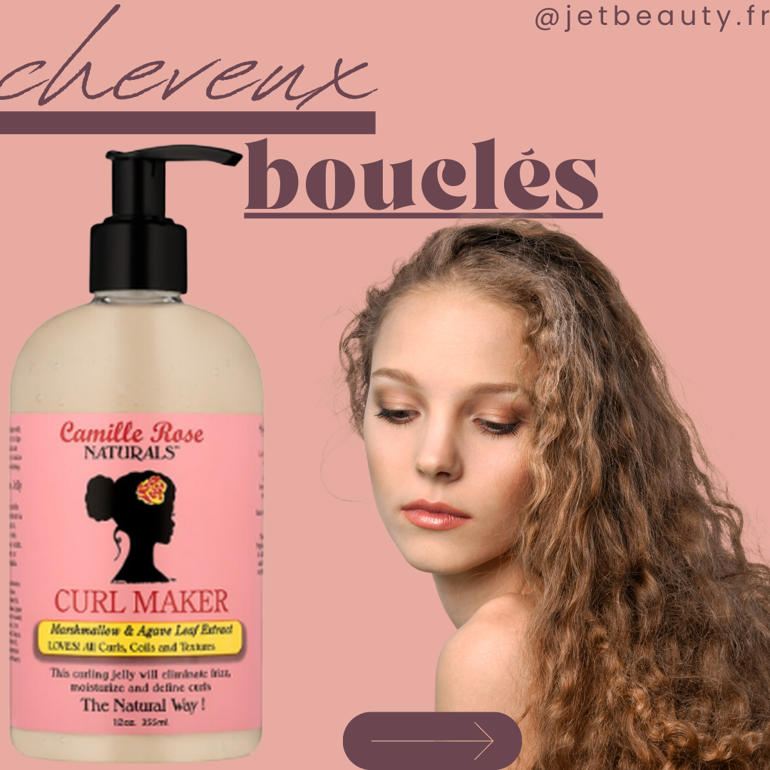 Camille Rose naturals: Curl Maker Curling Jelly 355ml Améliorez et définissez vos boucles avec la Gelée à boucler Curl Maker de Camille Rose Naturals