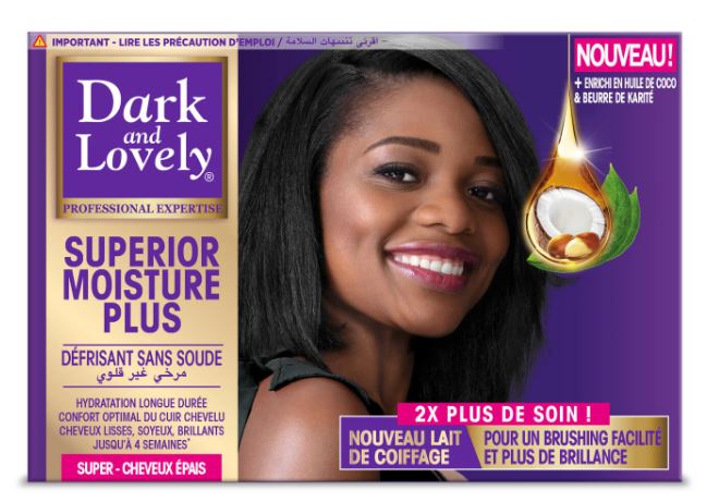 Dark and Lovely Defrisant sans soude | super cheveux forte