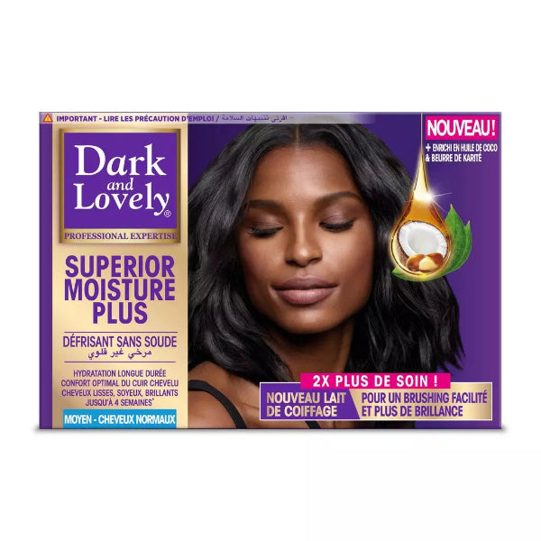 Dark and Lovely Defrisant sans soude | moyen cheveux normaux