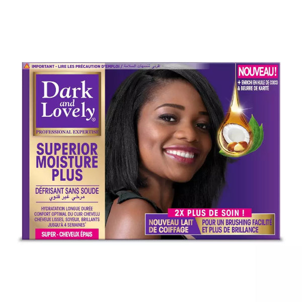 Dark and Lovely Defrisant sans soude | super cheveux forte