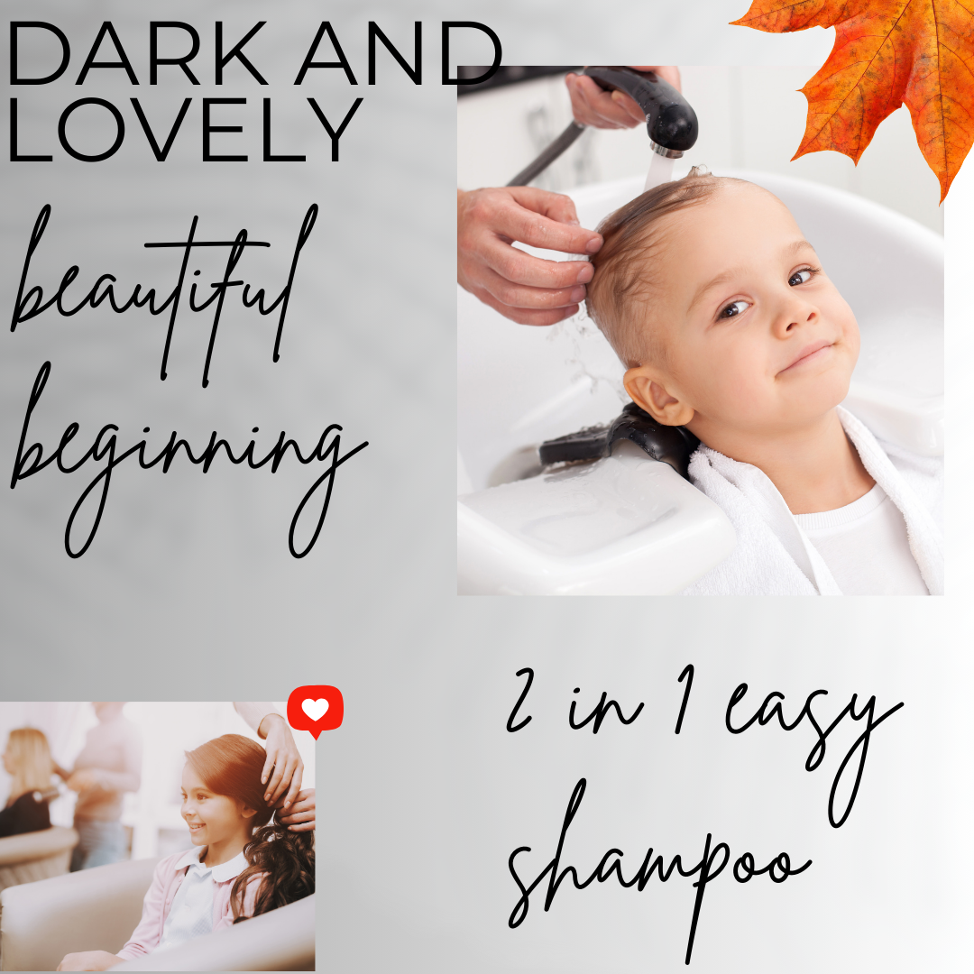 Dark and Lovely Beautiful Beginnings 2 in 1 Shampoo enfant  | 250ml