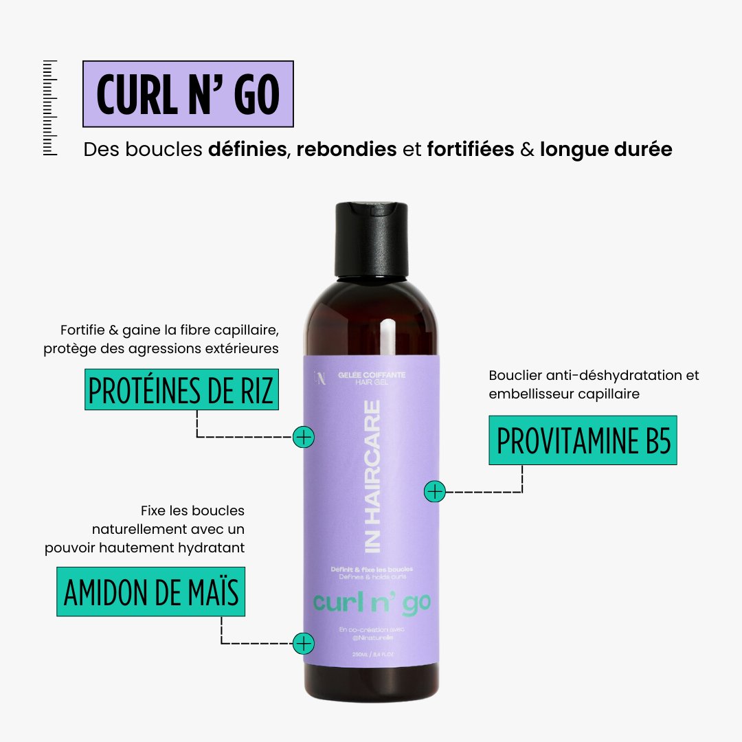 Curl n' Go In Haircare texture