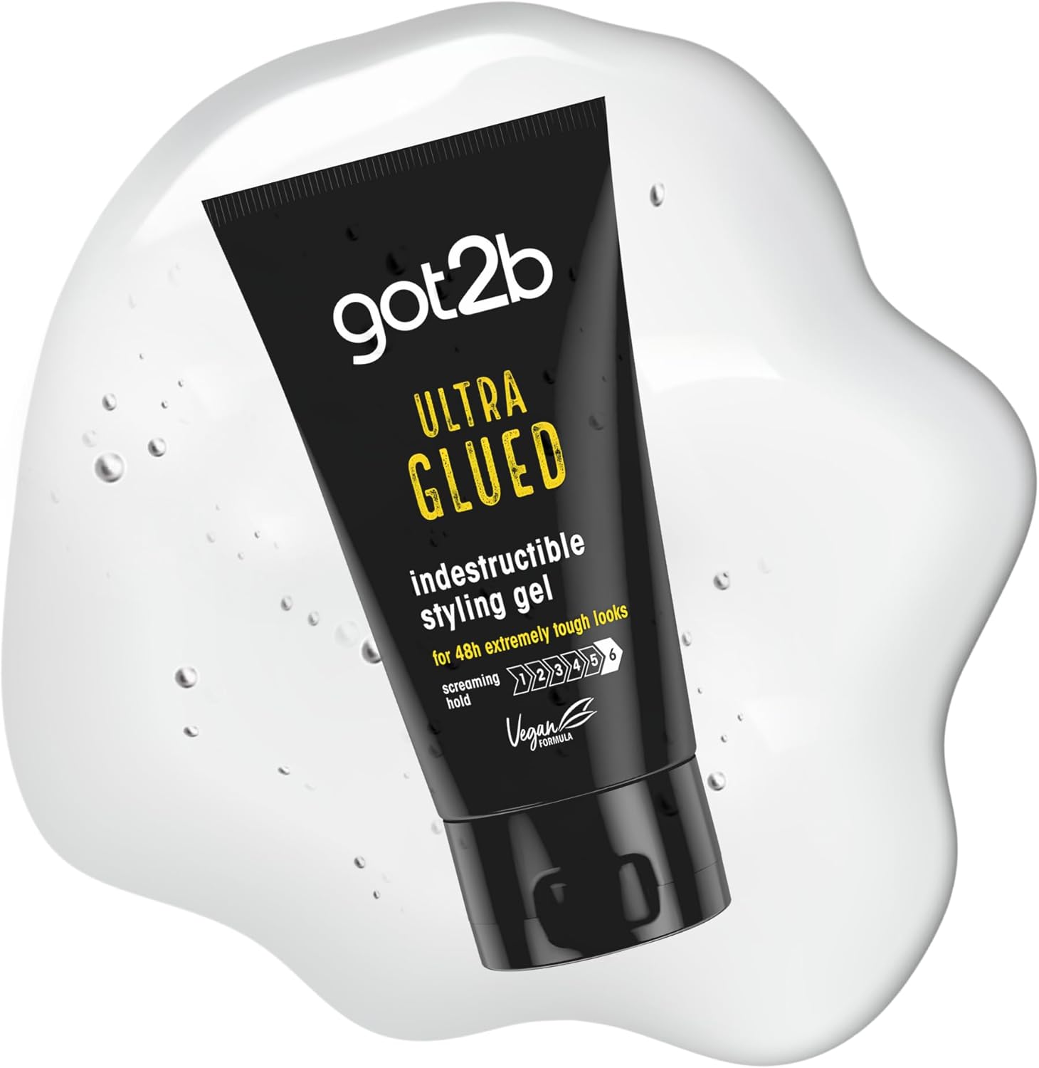 got2b Ultra Glued Gel Coiffant Fixation Extrême – Tenue Invincible 170g