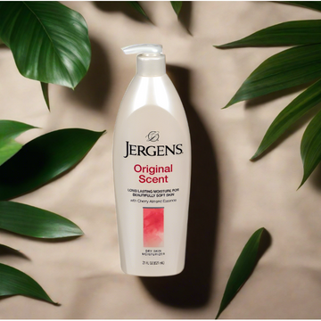 Jergens Original Scent cherry Almond Moisturizes and softens| 600ml