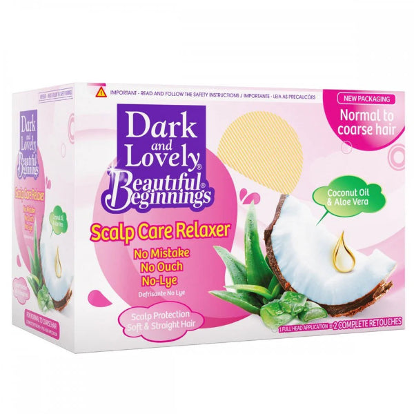 Dark and Lovley Beautiful Beginnings Défrisant Sclap care sans soude | Cheveux normal