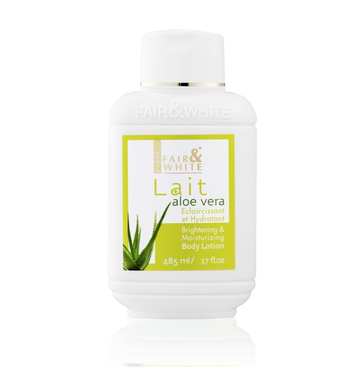 Fair and white Lait Corps Eclaircissant Aloe Vera Original - 485ml