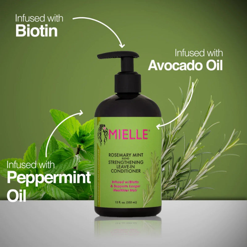 Mielle Organics Rosemary Mint Leave-In Conditioner | 12oz