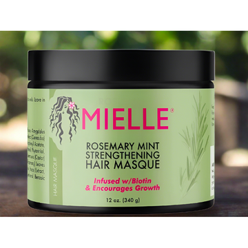 Mielle Organics Rosemary Mint Strengthening Hair Masque | 12oz